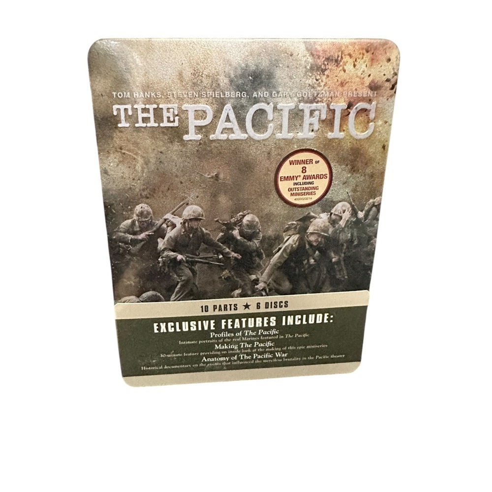 The Pacific 10 Part‎ 6 Disc DVD Miniseries Set Tom Hanks Steven Spielberg HBO